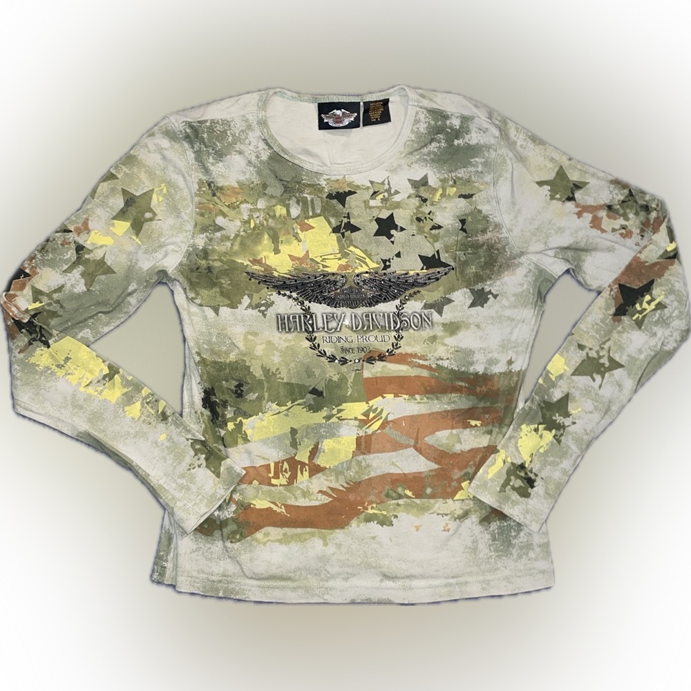 Long sleeve Harley Davidson shirt